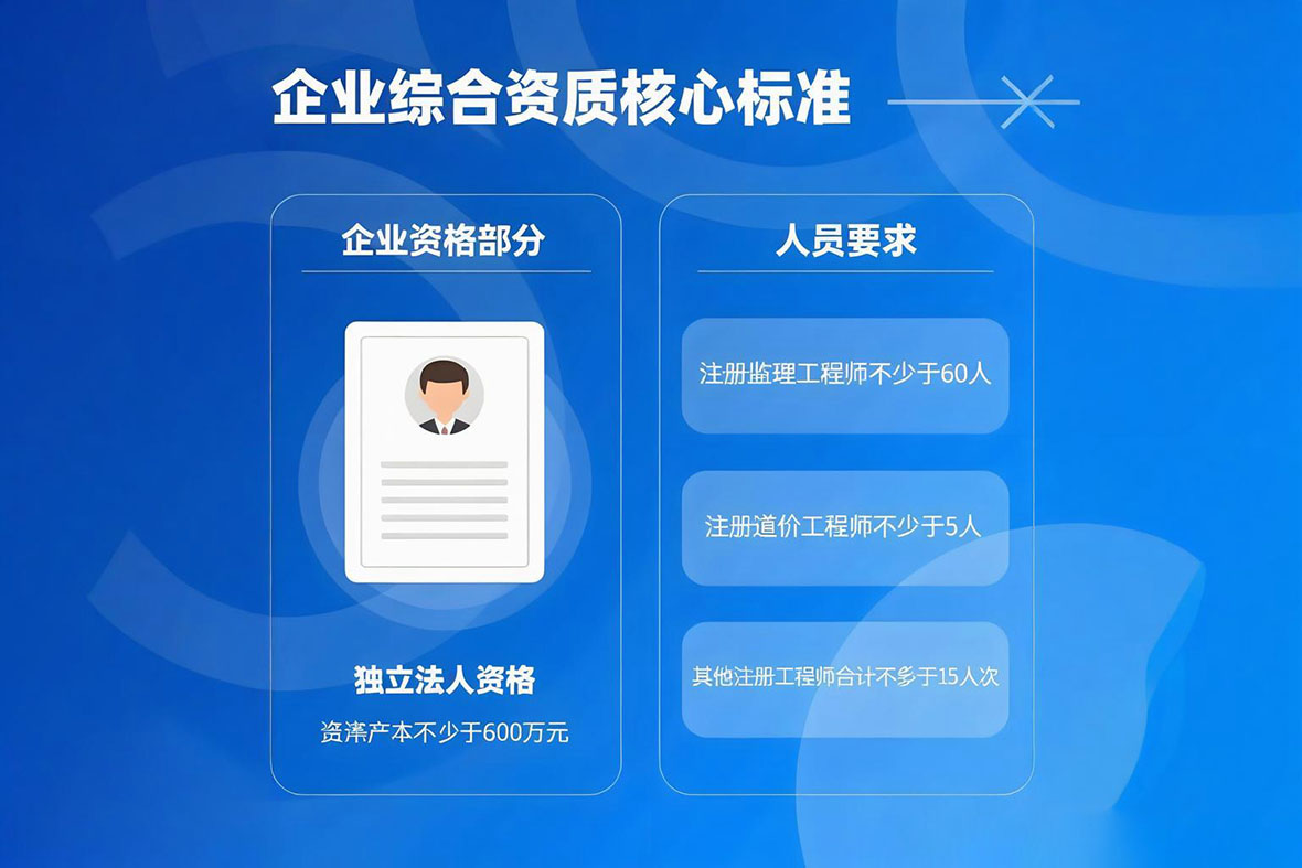 工程监理综合资质标准与业务范围
