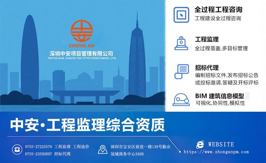 工程监理综合资质获得者中安项目管理