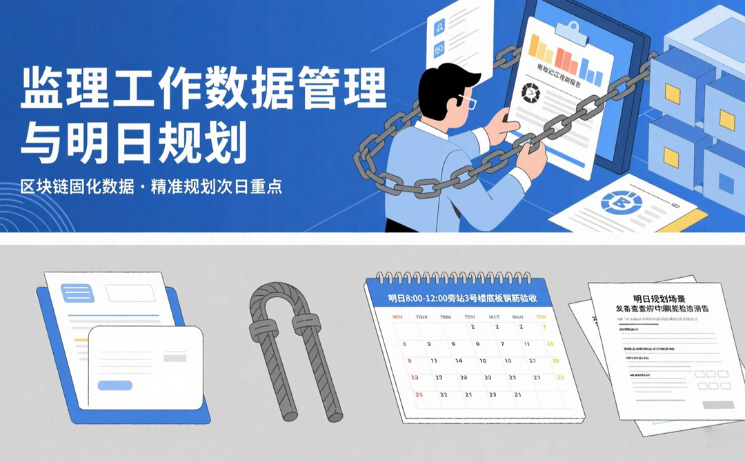 将当日形成的验收记录、检测报告、影像资料分类扫描存档