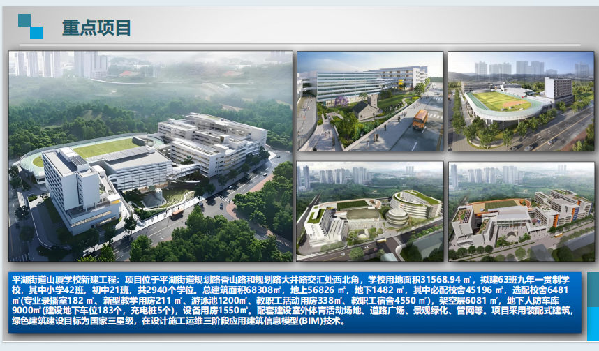 湖街道山厦学校新建工程: