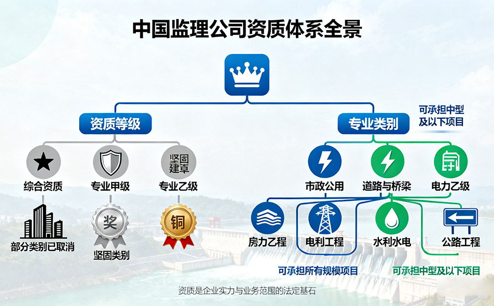 监理公司资质类别与等级全解析：企业如何选择与行业规范解读