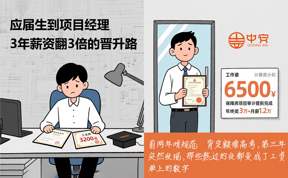 应届生到项目经理:3年薪资翻3倍的晋升路