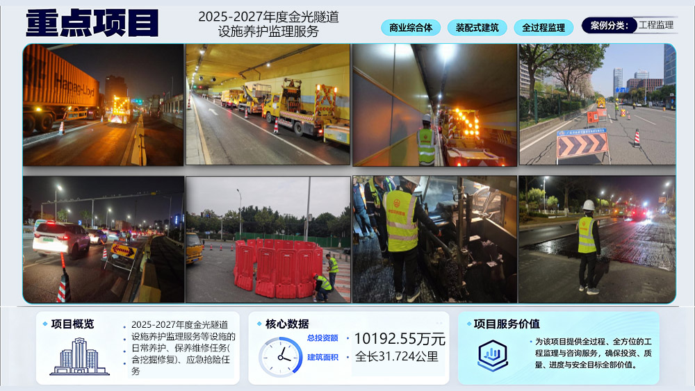 2025-2027年度金光隧道设施养护监理服务