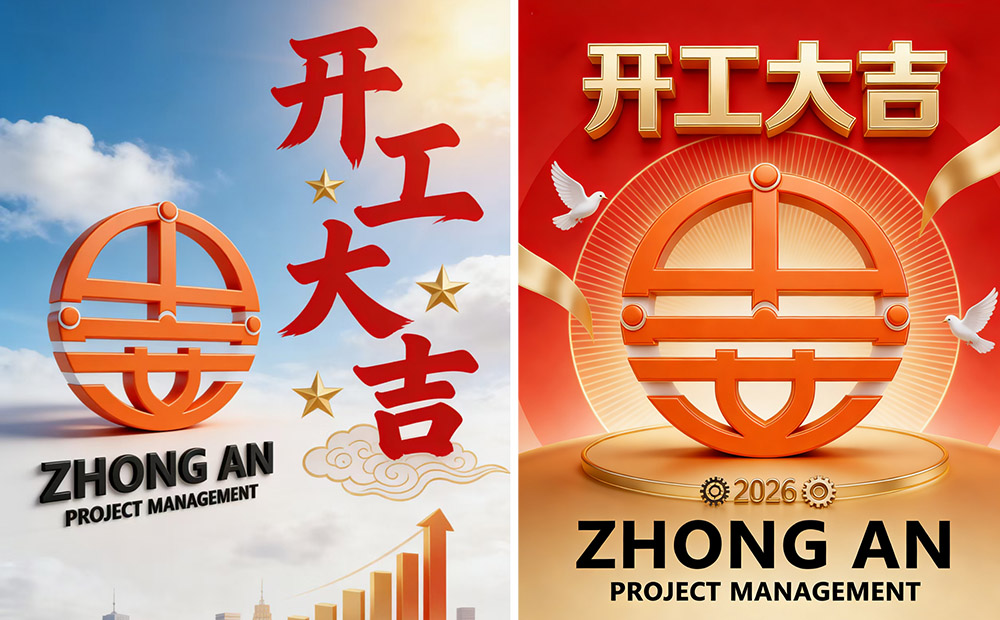 中安项目管理有限公司开工大吉