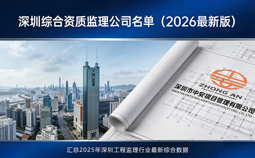 深圳综合资质监理公司名单（2026 最新版）